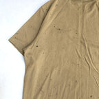 カーハート 古着 Tシャツ ワンポイントロゴ ベージュ XXL