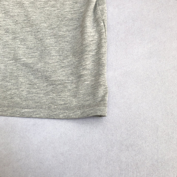 カーハート 古着 Tシャツ ワンポイントロゴ グレー L
