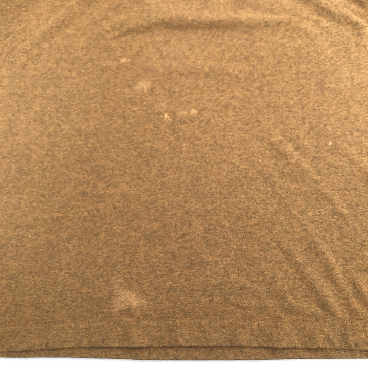 カーハート 古着 Tシャツ ワンポイントロゴ ブラウン L