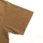 カーハート 古着 Tシャツ ワンポイントロゴ ブラウン L