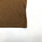 カーハート 古着 Tシャツ ワンポイントロゴ ブラウン L