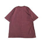 カーハート 古着 Tシャツ ワンポイントロゴ パープル M