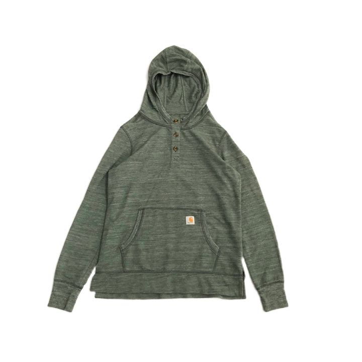 カーハート Carhartt ロンT ヘンリーネック フーディー メンズM