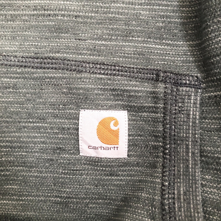 カーハート Carhartt ロンT ヘンリーネック フーディー メンズM