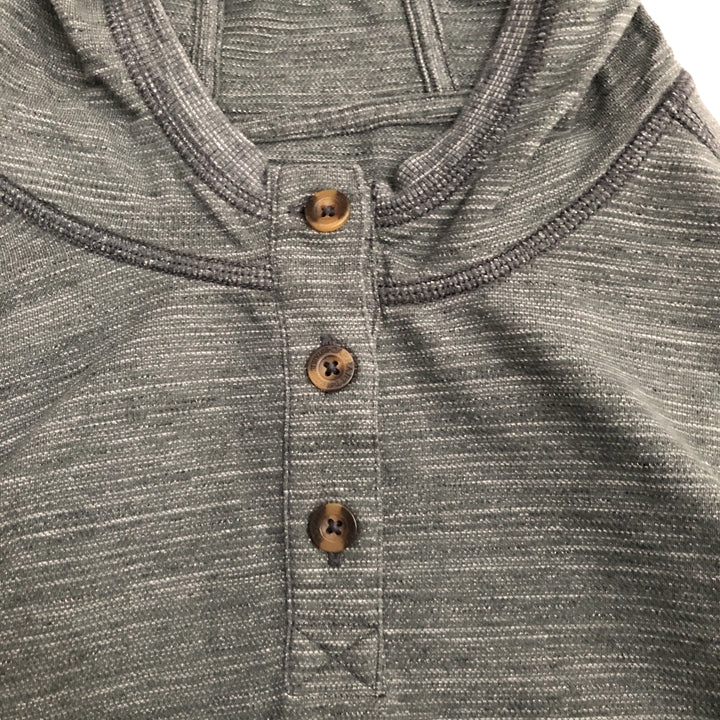 カーハート Carhartt ロンT ヘンリーネック フーディー メンズM