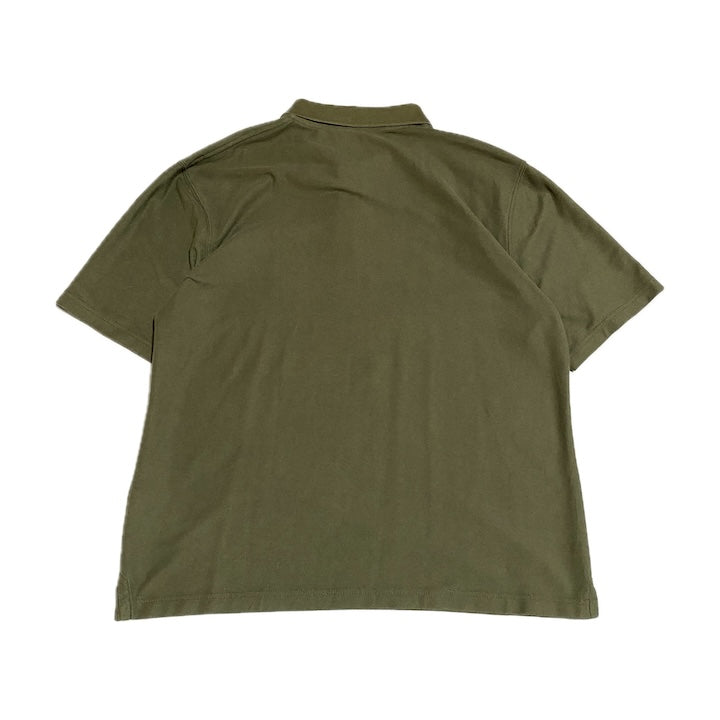カーハート Carhartt 半袖ポロシャツ ワンポイントロゴ カーキ メンズL