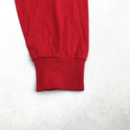 ノーブランド 古着 ロンT コカコーラ オーバーサイズ レッド L