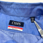 チャップス 古着 BDシャツ ブルー オーバーサイズ 2XL