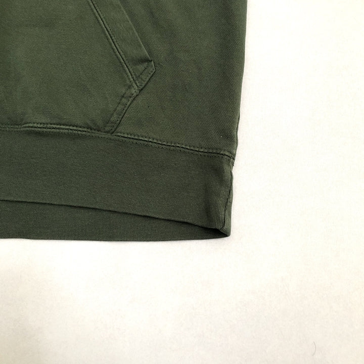 GRAR パーカー カレッジ系 グリーン フーディー メンズS