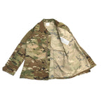 ノーブランド 古着 ミリタリージャケット 迷彩 ミリタリー XL