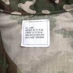 ノーブランド 古着 ミリタリージャケット 迷彩 ミリタリー XL