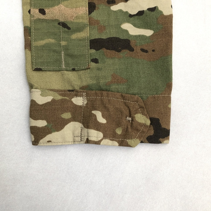 ノーブランド 古着 ミリタリージャケット 迷彩 ミリタリー XL