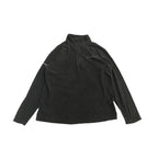 コロンビア Columbia フリース ハーフジップ ブラック メンズL