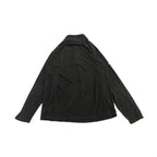 コロンビア Columbia フリース ハーフジップ ブラック メンズL