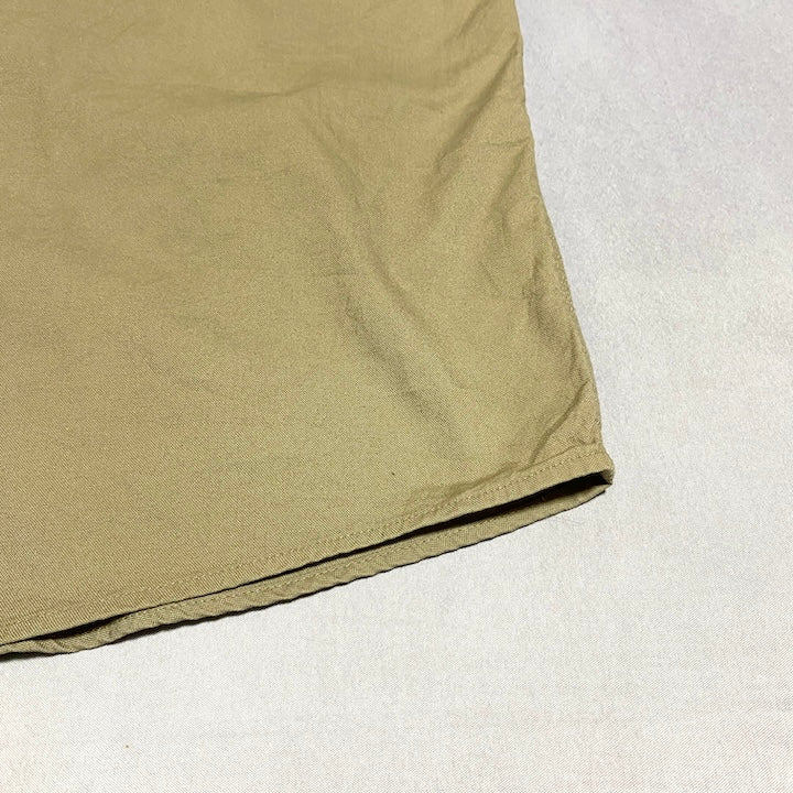 カーハート 古着 半袖シャツ ワークシャツ ベージュ XXL