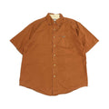 カーハート Carhartt 半袖シャツ ワンポイントロゴ グレー メンズM
