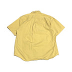 カーハート Carhartt 半袖シャツ ワークシャツ イエロー 黄 無地 メンズL