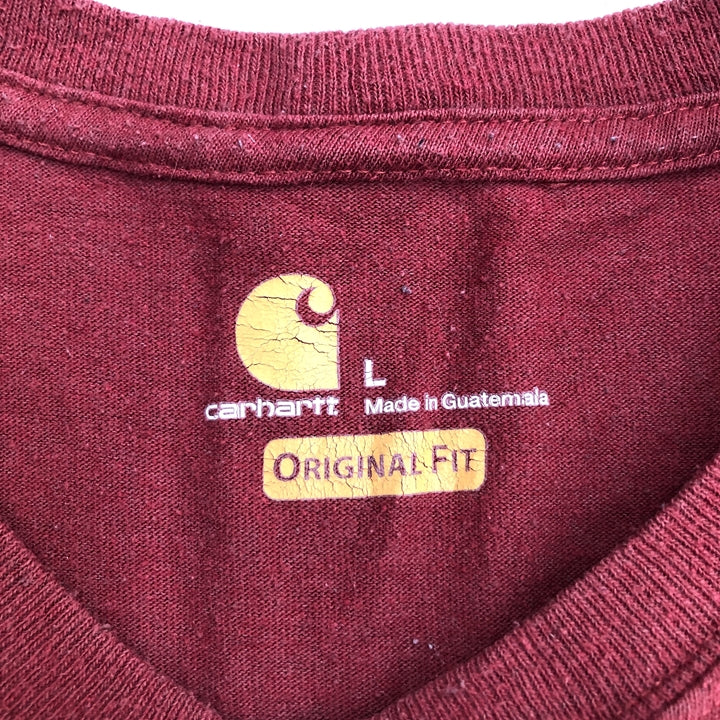 カーハート 古着 Tシャツ オーバーサイズ ビッグロゴ L