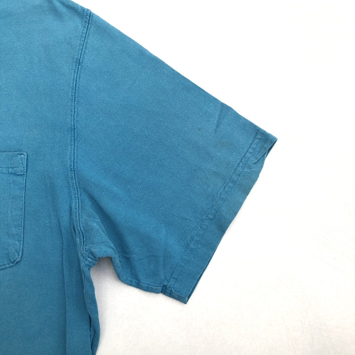 カーハート 古着 Tシャツ ワンポイントロゴ ポケット L