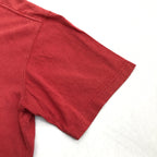 カーハート 古着 Tシャツ ワンポイントロゴ レッド オーバーサイズ L