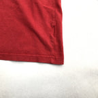 カーハート 古着 Tシャツ ワンポイントロゴ レッド オーバーサイズ L