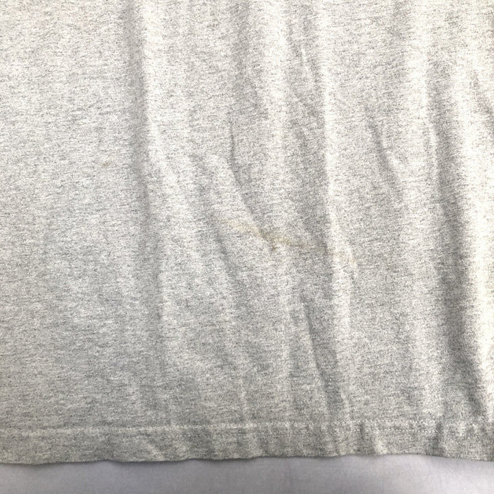 カーハート 古着 Tシャツ ワンポイントロゴ グレー XXL