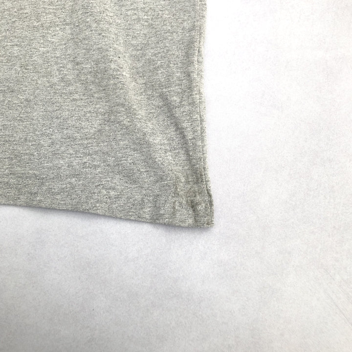 カーハート 古着 Tシャツ ワンポイントロゴ グレー XXL