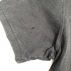 カーハート 古着 Tシャツ ワンポイントロゴ ネイビー M