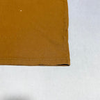 カーハート 古着 Tシャツ ワンポイントロゴ ライトブラウン M