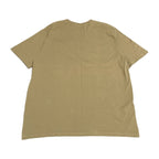 カーハート 古着 Tシャツ ワンポイントロゴ ベージュ XXL