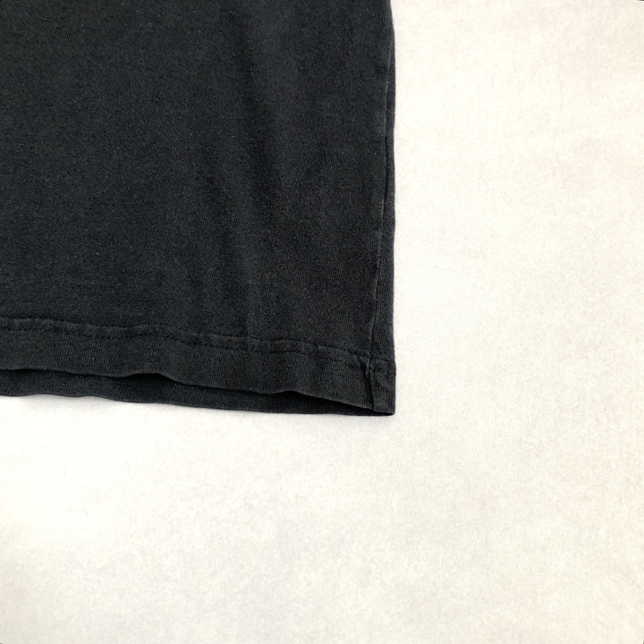 カーハート 古着 Tシャツ ワンポイントロゴ ネイビー L