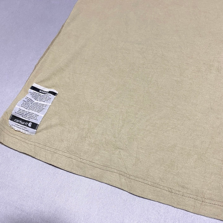 カーハート 古着 Tシャツ FORCE ワンポイントロゴ XXL