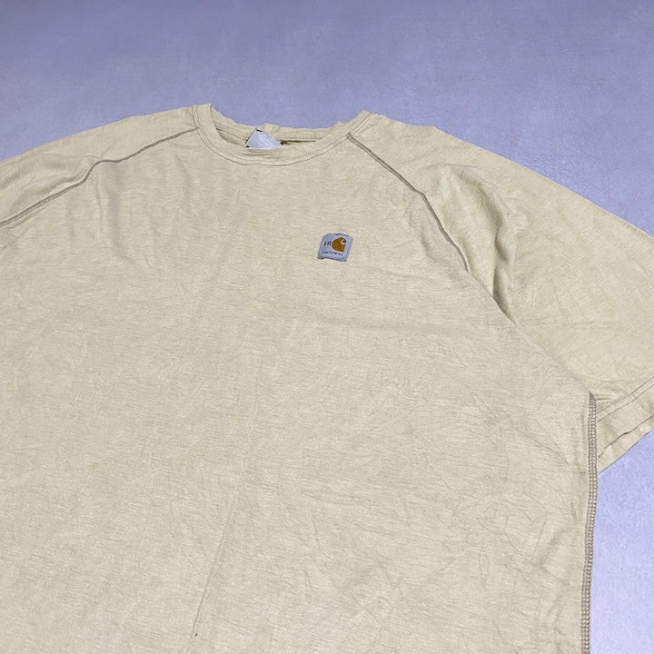 カーハート 古着 Tシャツ FORCE ワンポイントロゴ XXL