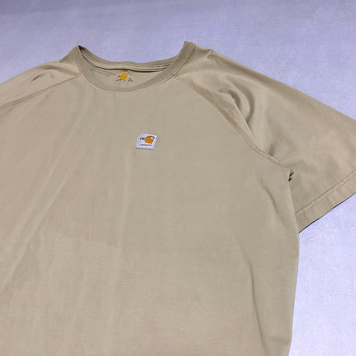 カーハート 古着 Tシャツ FORCE ワンポイントロゴ XL