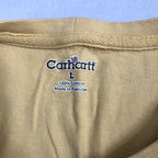 カーハート 古着 Tシャツ オーバーサイズ イエロー L
