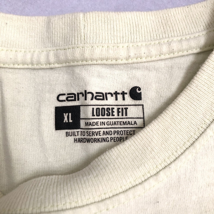 カーハート 古着 Tシャツ オーバーサイズ ビッグロゴ XL