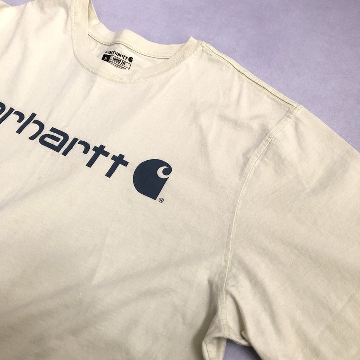 カーハート 古着 Tシャツ オーバーサイズ ビッグロゴ XL