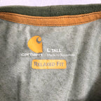 カーハート 古着 Tシャツ ワンポイントロゴ グリーン L