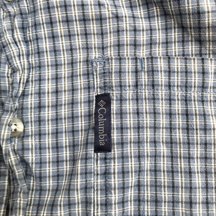 コロンビア Columbia 長袖シャツ チェック オーバーサイズ メンズL