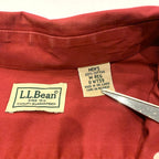 エルエルビーン L.L.Bean 長袖シャツ BDシャツ 無地 コットン メンズM