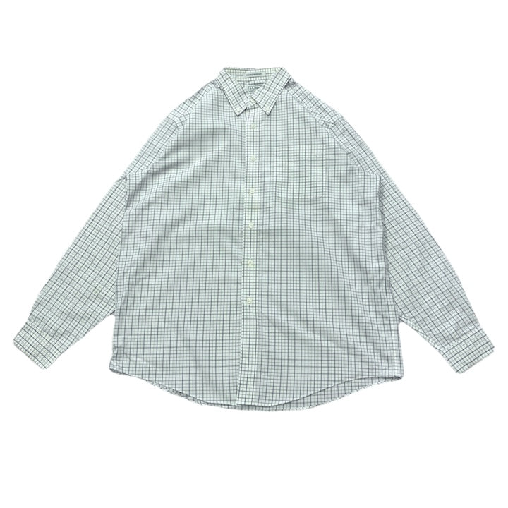 エルエルビーン 古着 BDシャツ チェックシャツ L