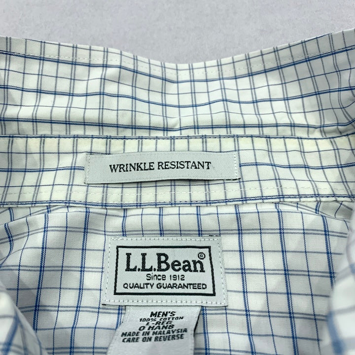 エルエルビーン L.L.Bean 長袖シャツ BDシャツ チェック コットン メンズL