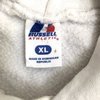 ラッセル Russell Athletic パーカー カリフォルニア ホワイト メンズXL