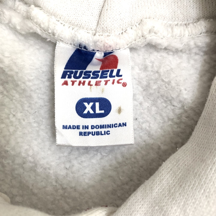 ラッセル Russell Athletic パーカー カリフォルニア ホワイト メンズXL