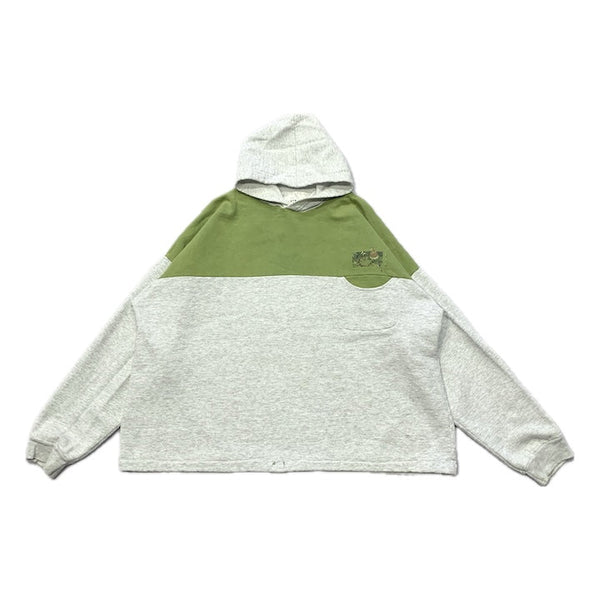 ノーブランド 古着 パーカー オーバーサイズ USA製 L