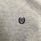 チャップス 古着 ニット ハーフジップ セーター 刺繍ロゴ L