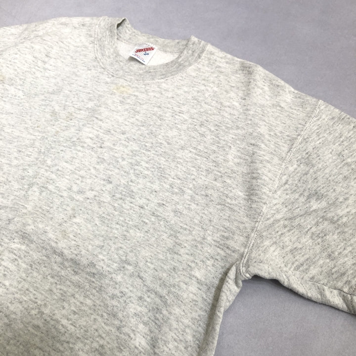 ジャージーズ JERZEES Tシャツ USA製 スウェット生地 無地 メンズL
