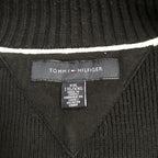 トミーヒルフィガー 古着 ニット セーター フルジップ XXL