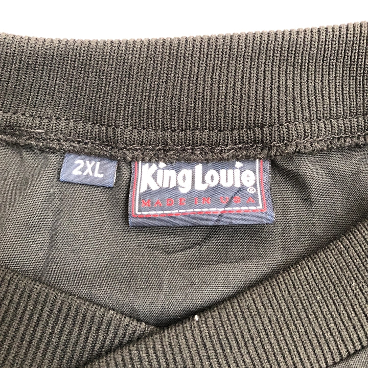 キングルイ King Louie ナイロンプルオーバー USA製 メンズ2XL
