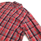 ノーティカ NAUTICA 長袖シャツ BDシャツ チェック 刺繍ロゴ メンズ2XL